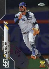 Front Of Card | Fernando Tatis Jr. Baseball Cards 2020 Topps Chrome