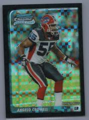 Angelo Crowell #156 Football Cards 2003 Bowman Chrome Prices