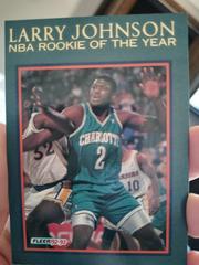 Larry Johnson #7 Basketball Cards 1992 Fleer Larry Johnson Prices