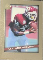 Leeland McElroy #1 Football Cards 1996 Ultra Sensations Prices