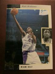 Walt Williams Basketball Cards 1995 SP Prices
