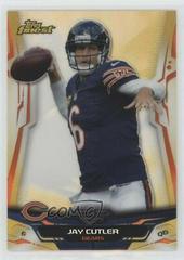 Jay Cutler [Gold Refractor] #10 Football Cards 2014 Topps Finest Prices