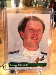 Eric Van De Poele (B) #40 Racing Cards 1992 Grid F1 Prices