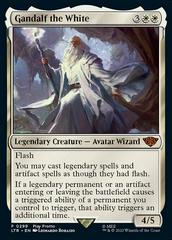 Gandalf the White [Promo] #299 Magic Lord of the Rings Prices