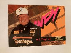 A. J. Foyt #44 Racing Cards 1993 Hi Tech Prices