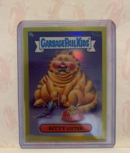 KITTY LITTER [Yellow] #159b 2021 Garbage Pail Kids Chrome