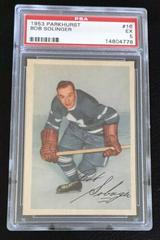 Bob Solinger #16 Hockey Cards 1953 Parkhurst Prices