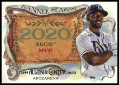 Randy Arozarena #BS-39 Baseball Cards 2022 Topps Allen & Ginter Banner Seasons Prices