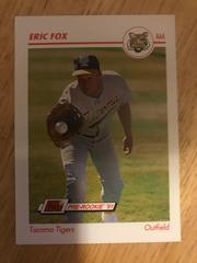 Eric Fox Baseball Cards 1991 Impel Line Drive Prices
