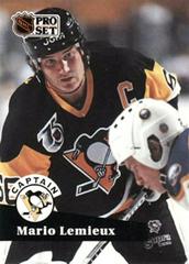 Mario Lemieux #581 Hockey Cards 1991 Pro Set Prices