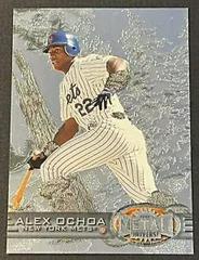 Alex Ochoa #197 Baseball Cards 1997 Metal Universe Prices