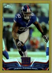 Jason Pierre Paul [Gold Refractor] #103 Football Cards 2013 Topps Chrome Prices