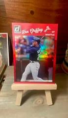 Ken Griffey Jr. [Red] Baseball Cards 2022 Panini Donruss Retro 1988 Signatures Prices