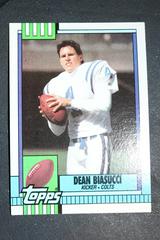 Dean Biasucci [Disclaimer Back] #315 Football Cards 1990 Topps Prices