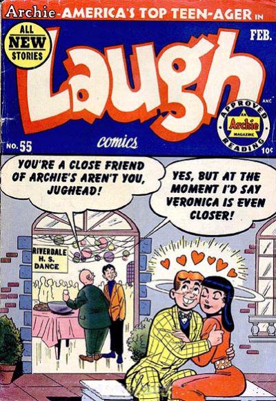 Laugh Comics #55 (1953) Comic Books Laugh Comics