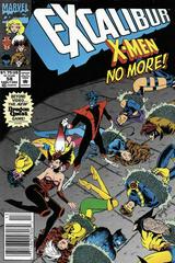 Excalibur [Newsstand] #58 (1992) Comic Books Excalibur Prices