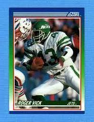 Roger Vick Football Cards 1990 Panini Score Prices