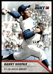 Sandy Koufax [Topaz] Baseball Cards 2016 Topps Bunt Prices