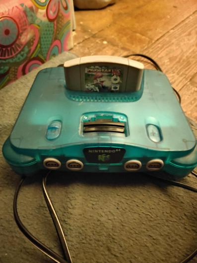 Funtastic Ice Blue Nintendo 64 System photo