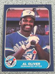 Al Oliver #69 Baseball Cards 1986 Fleer Prices