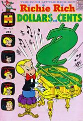 Richie Rich Dollars and Cents #7 (1965) Comic Books Richie Rich Dollars and Cents Prices