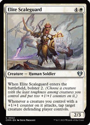 Elite Scaleguard #22 Magic Commander Masters