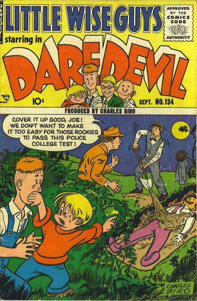 Daredevil Comics #134 (1956) Comic Books Daredevil Comics