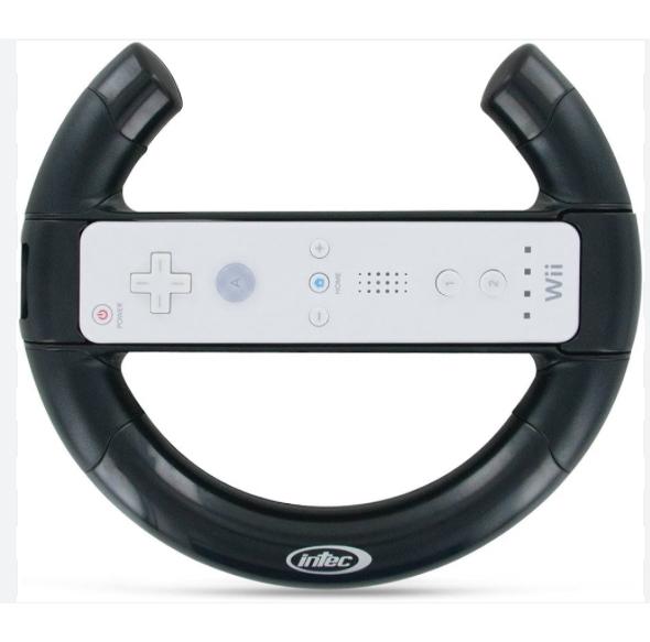 Intec Racing Wheel Black Precios Wii | Compara precios sueltos, CIB y ...