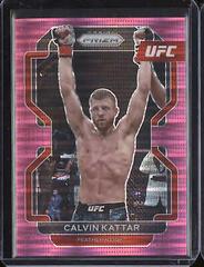Calvin Kattar [Pink Pulsar] #169 Ufc Cards 2022 Panini Prizm UFC Prices