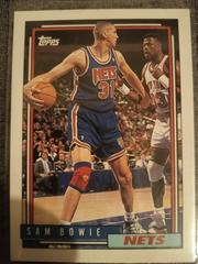 Sam Bowie #"132" Basketball Cards 1992 Topps Prices