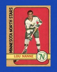 Lou Nanne Hockey Cards 1972 O-Pee-Chee Prices