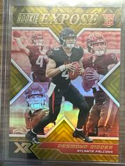 Desmond Ridder [Gold] #RXP-4 Football Cards 2022 Panini XR Rookie Expose Prices