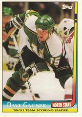 Dave Gagner #7 Hockey Cards 1991 Topps Team Scoring Leaders Prices