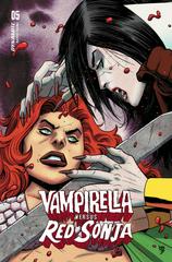 Vampirella vs. Red Sonja [Moss] #5 (2023) Comic Books Vampirella vs. Red Sonja Prices