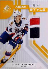 Connor Bedard [Gold Patch] Hockey Cards 2021 SP Game Used CHL New Style Prices