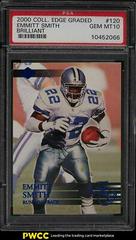 Emmitt Smith [Brilliant] Football Cards 2000 Collector's Edge Graded Prices