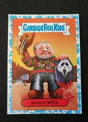 Wicked WES [Blue] Garbage Pail Kids Revenge of the Horror-ible Prices