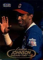 Lance Johnson #239 Baseball Cards 1998 Fleer Tradition Prices