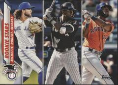 Bo Bichette, Luis Robert, Yordan Alvarez [SSP] #392 Baseball Cards 2020 Topps Prices