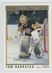 Tom Barrasso #103 Hockey Cards 1991 O-Pee-Chee Premier Prices