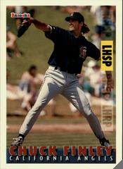 Chuck Finley #19 Baseball Cards 1995 Bazooka Prices