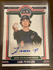 Liam Peterson Baseball Cards 2022 Panini Stars & Stripes USA National Team Development Program Signatures Prices