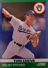 Tom Edens #2 Baseball Cards 1991 Score Rising Stars Prices