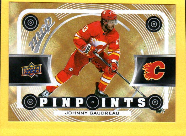 Johnny Gaudreau [Gold] | Ungraded | 2022 Upper Deck MVP Pinpoints