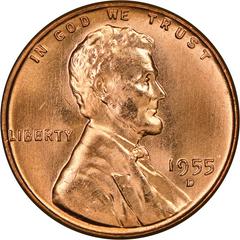 1955 D Coins Lincoln Wheat Penny Prices