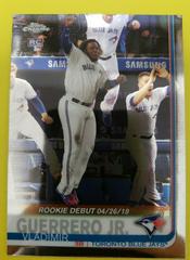 Vladimir Guerrero Jr. #58 Baseball Cards 2019 Topps Chrome Update Prices