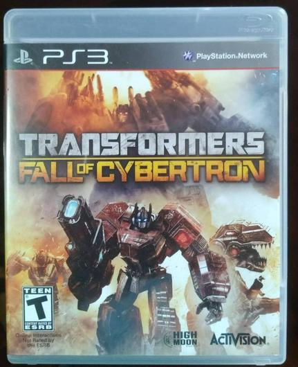 Transformers: Fall Of Cybertron | Item, Box, and Manual | Playstation 3