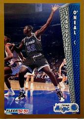 Shaquille O'Neal Basketball Cards 1992 Fleer Prices