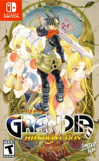 Grandia HD Collection Cover Art