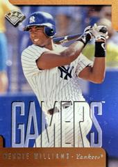 Bernie Williams #386 Baseball Cards 1997 Leaf Gamers Prices